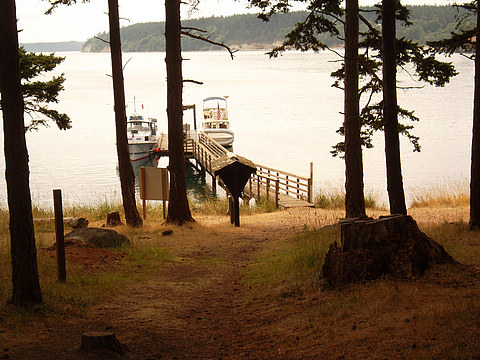 Moorage on James Island