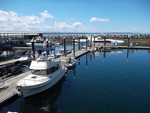 Moorage in Edmonds