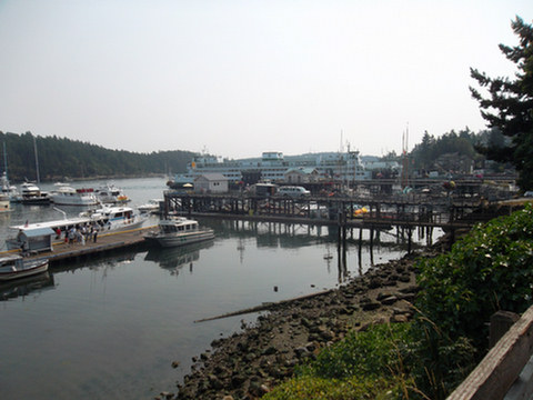 >Fossil Bay to Friday Harbor